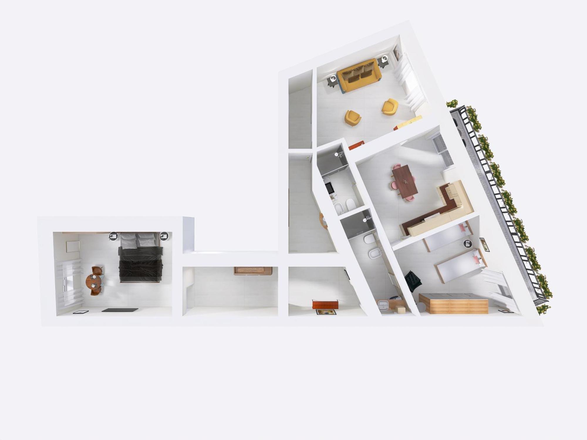 The Best Rent - Two-Bedroom Apartment Near Fori Imperiali Rome Luaran gambar
